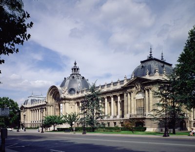 Ansicht der Fassade des Petit-Palais, erbaut 1900 von Charles Louis Girault